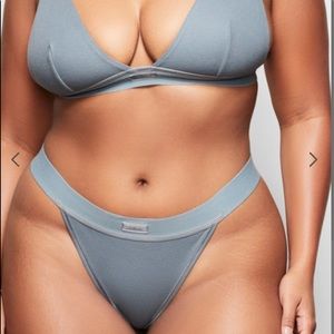 2 pair of skims, brand new, blue and plum